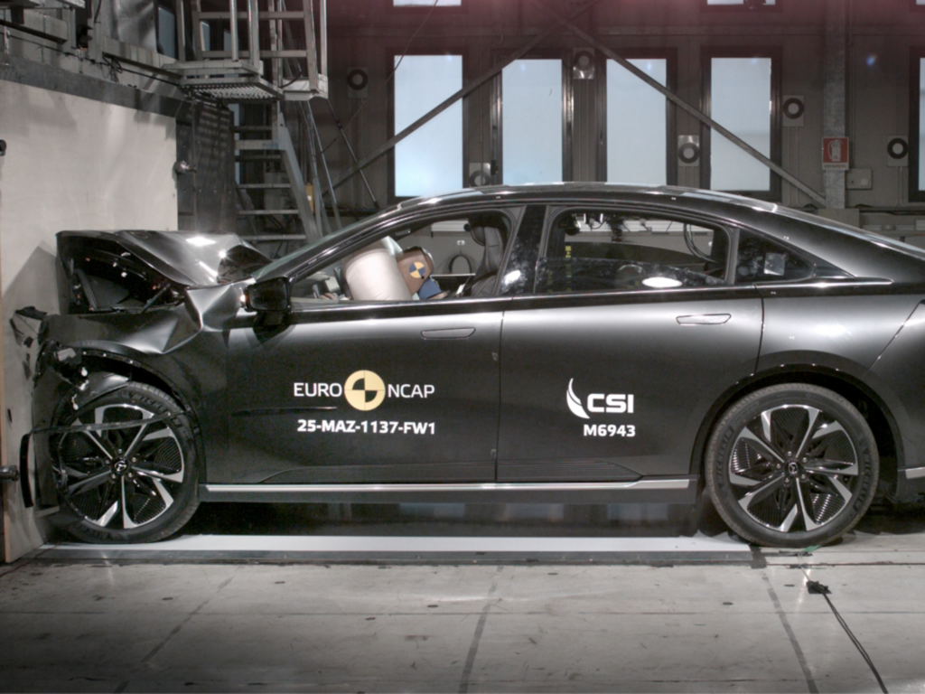 2026 Mazda 6e ANCAP crash results.