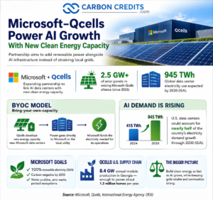 Microsoft Qcells partnership