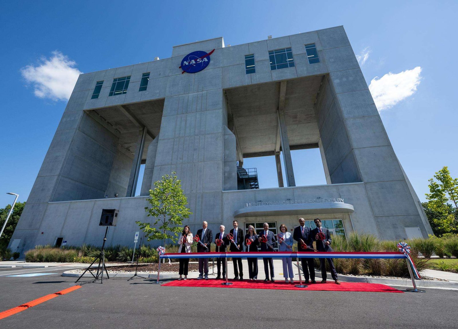 Image of NASA Langley's Flight Dynamics Research Facility