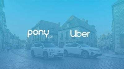 Pony uber expanded partnership electrive