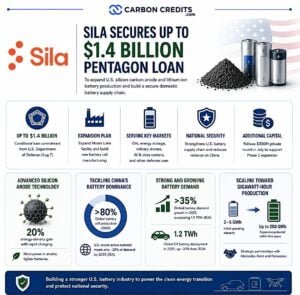 Sila Nanotechnologies battery DoD loan