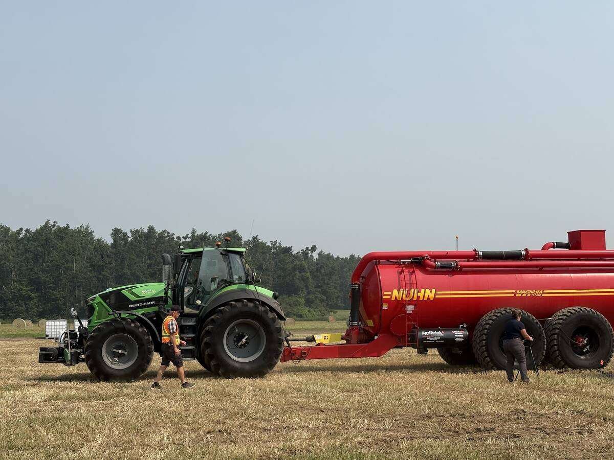 In an effort to combat compaction, new tire technology can adjust for soil conditions, machinery weight and crop type, improving yields and lessening soil damage. Photo: Sarah McGoldrick