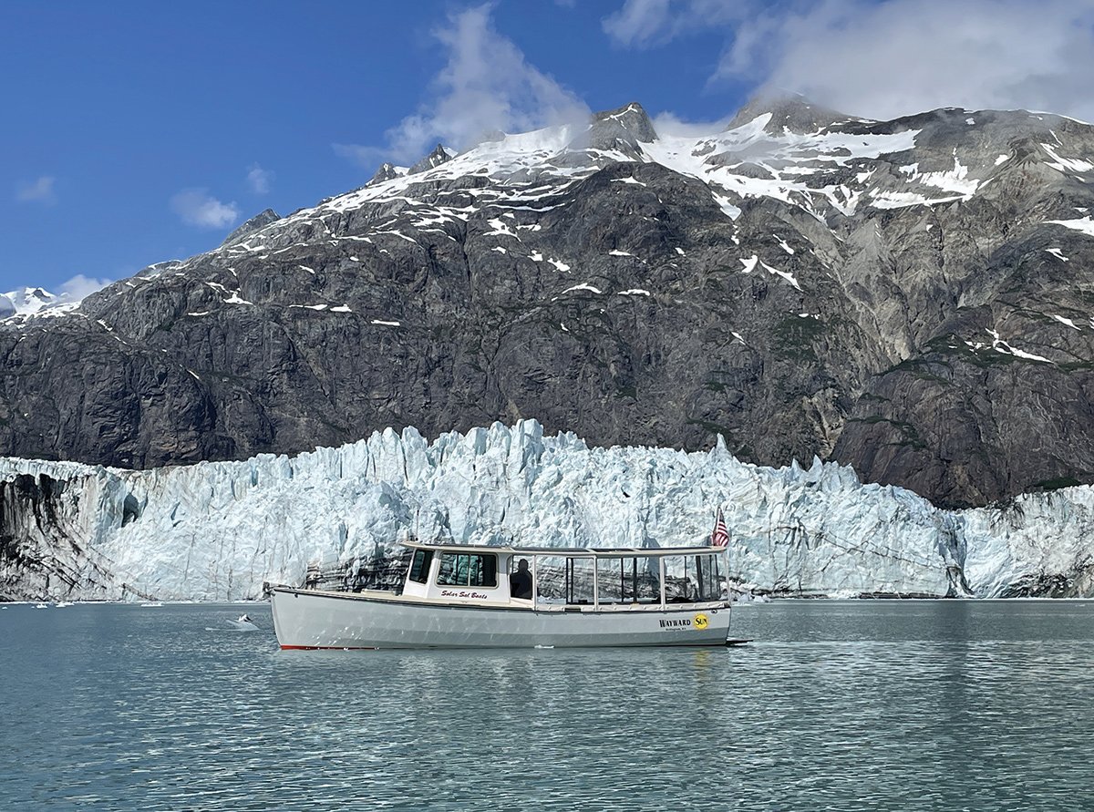 Wayward Sun in Glacier Bay.