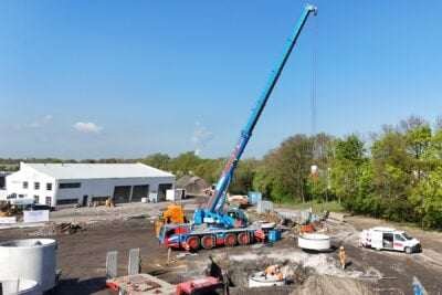 strabag baustelle oberhausen liebherr e autokran Strabag baustelle oberhausen liebherr e autokran