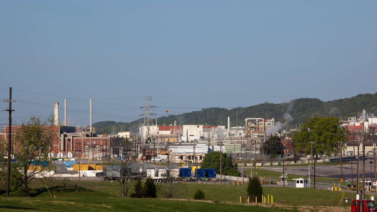 The Y-12 national Security Complex is seen amid the landscape of Jonesborough Tennessess.