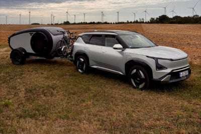 kia ev5 mink camper hintergrund Kia EV5 Mink Camper Windräder