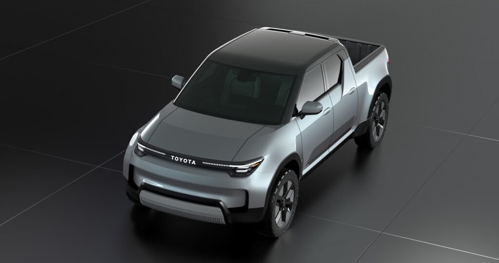 Toyota EPU concept is an electric four-door ute