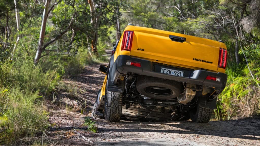 2026 JAC Hunter PHEV ute.