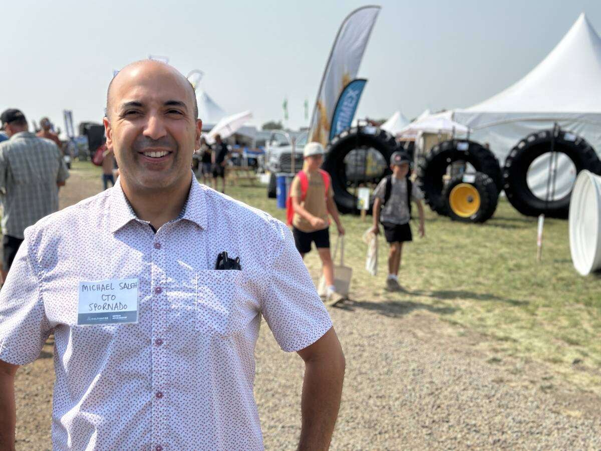 Spornado chief technology officer Michael Saleh says the challenge is moving beyond detecting and counting spores to giving growers useful management advice. Photo: Don Norman