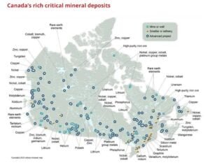CANADA mining critical minerals