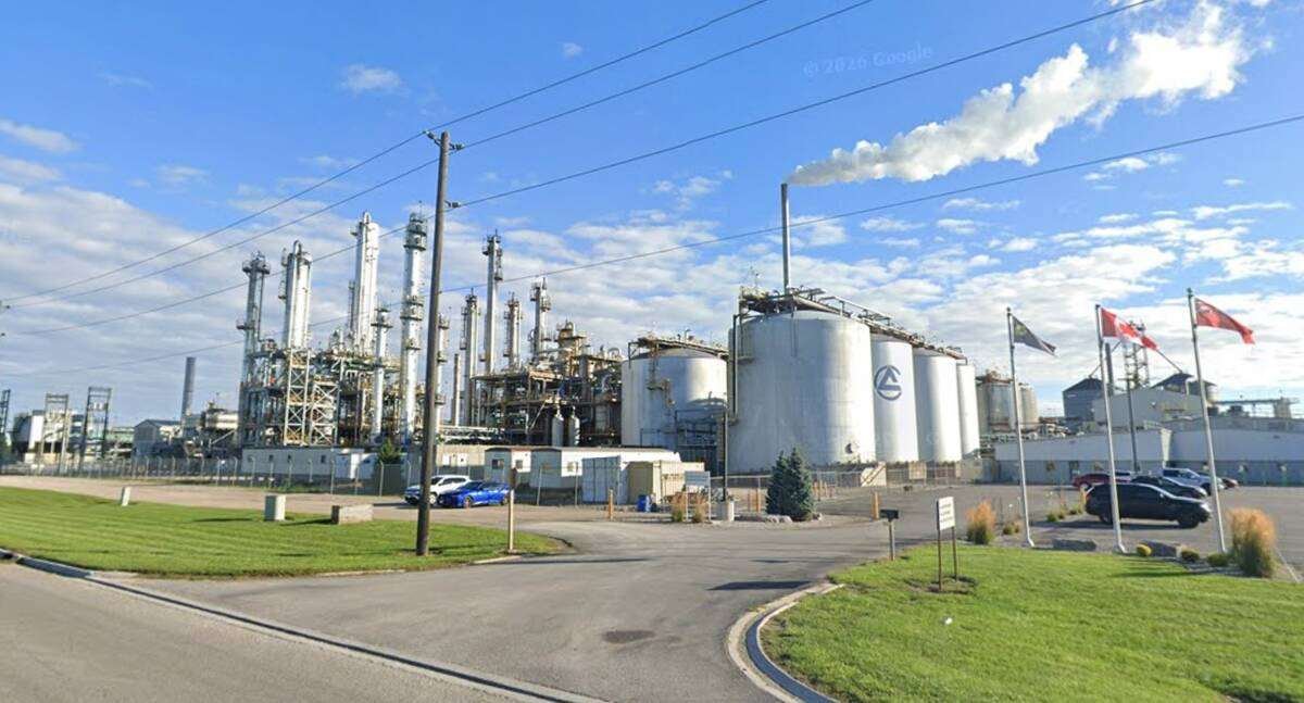 The Greenfield Global Chatham ethanol plant. Photo: Greenfield Global