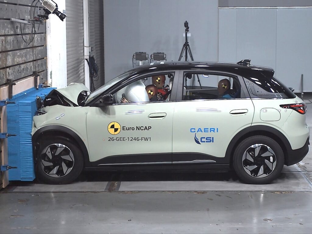 2026 ANCAP results. Geely EX2.