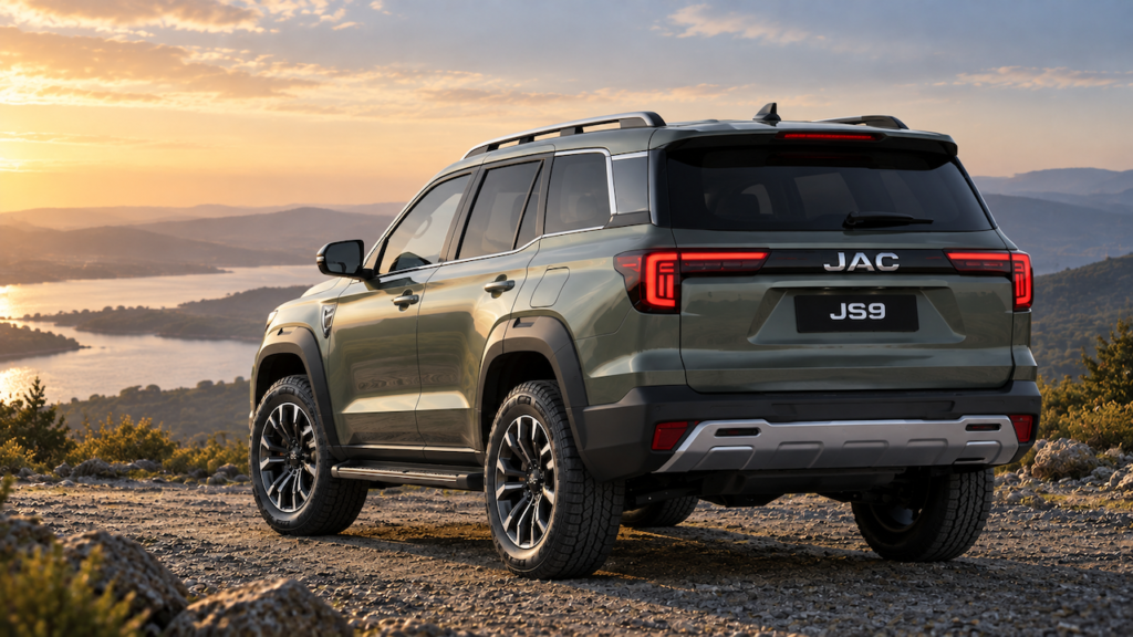 2027 JAC JS9. Artist impression.