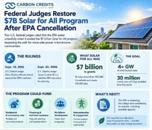Federal Judges Restore $7B Solar for All Program