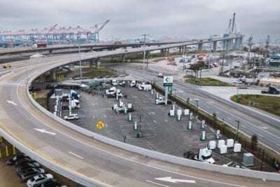 forum mobility ladepark tesla megacharger mcs ccs kalifornien long beach hafen usa 2026 Forum mobility ladepark tesla megacharger mcs ccs kalifornien long beach hafen usa