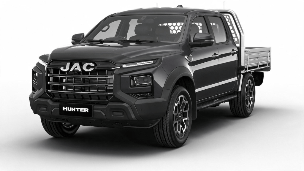 2027 JAC Hunter PHEV cab-chassis.