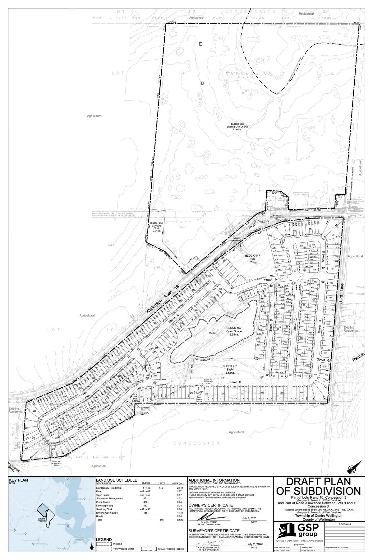 Local residents and municipal officials are voicing their concern against a proposed 446-home development near Belwood, Ont. Photo: Township of Centre Wellington