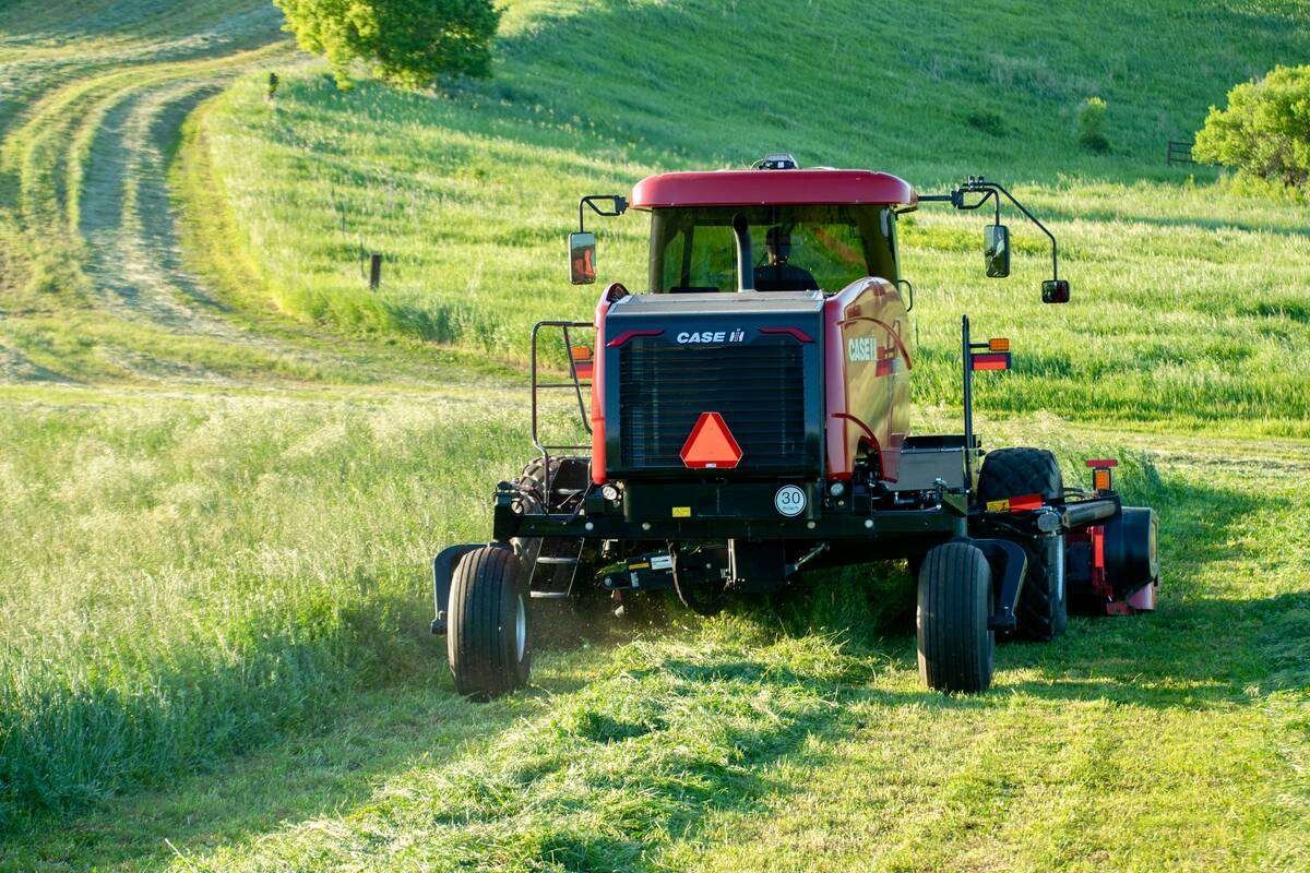 New yield mapping technology on the WD6 series windrowers allows hay producers to see field variations while harvesting.