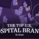 The preview image for a U.S. map showing the top hospital brands in 2026 using data from Brand Finance.