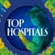 The preview image for a ranking of the top 25 hospitals in the world by their 2026 Brand Finance index scores.