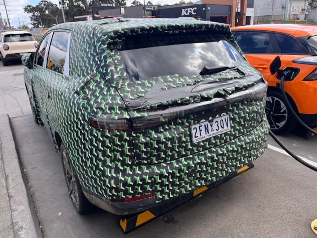 Hongqi Global SUV testing in Australia.