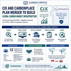 CIX and Carbonplace merger