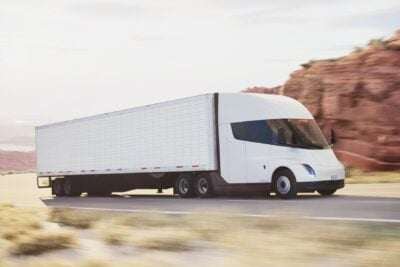 Tesla semi e lkw electric truck min