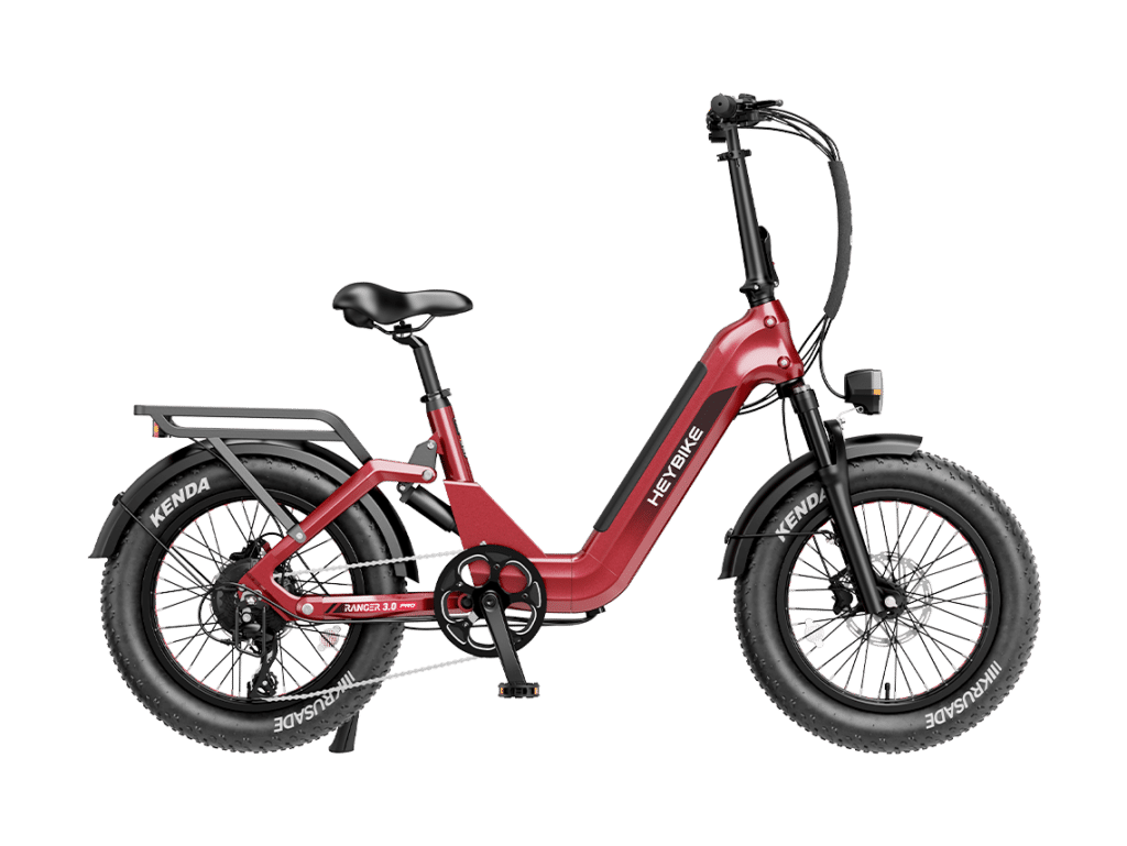Heybike Ranger 3.0 Pro full suspension folding fat tire ebike