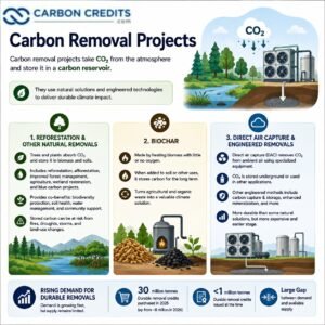 carbon removal project types