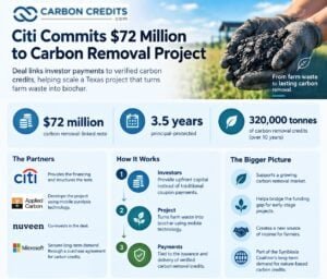 Citi’s $72M Carbon Removal Deal