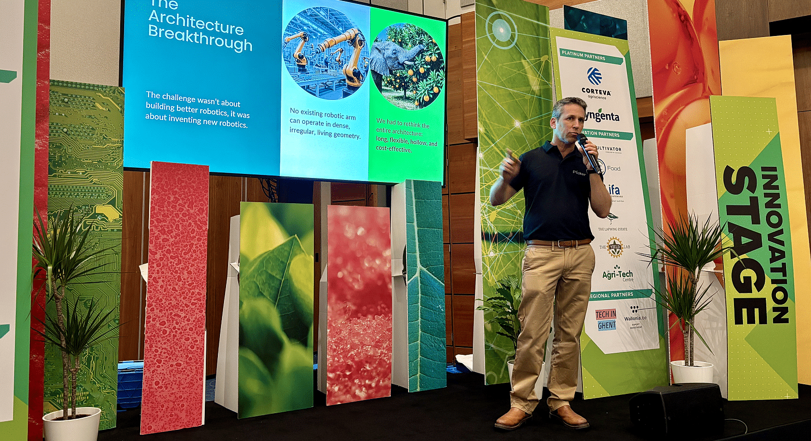 Yossi Rosenblum cofounder and CEO, Picker AgRobotics, Image credit: Elaine Watson