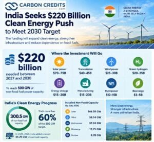 India’s $220B Clean Energy Push