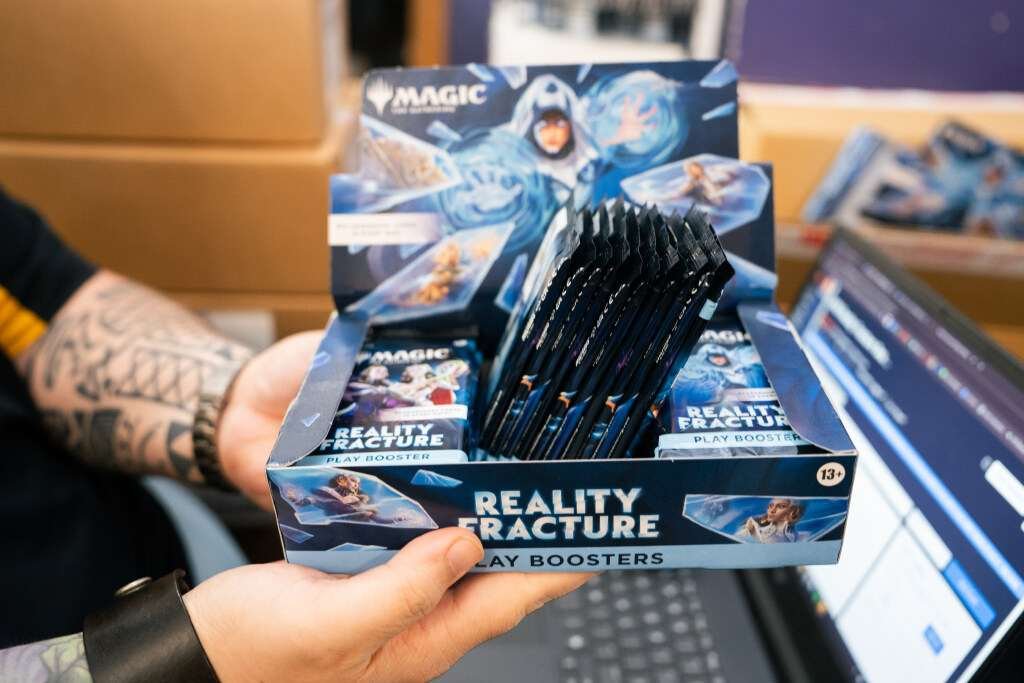 A set of Magic: The Gathering cards