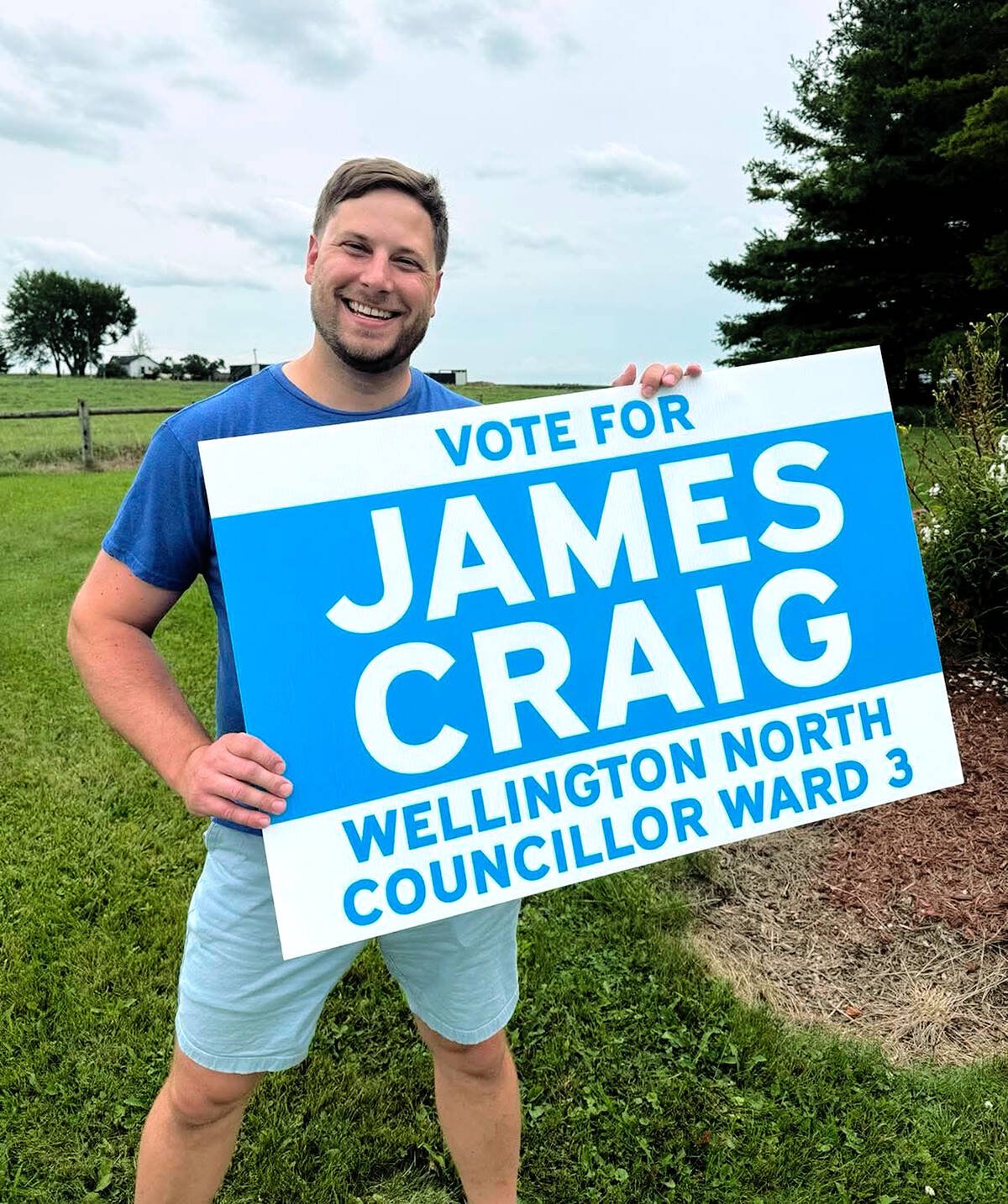 James Craig won the seat for Wellington North Ward 3 councillor in October’s municipal election. Photo: James Craig