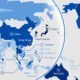 Preview of a map showing life expectancy at birth across 30 major economies.