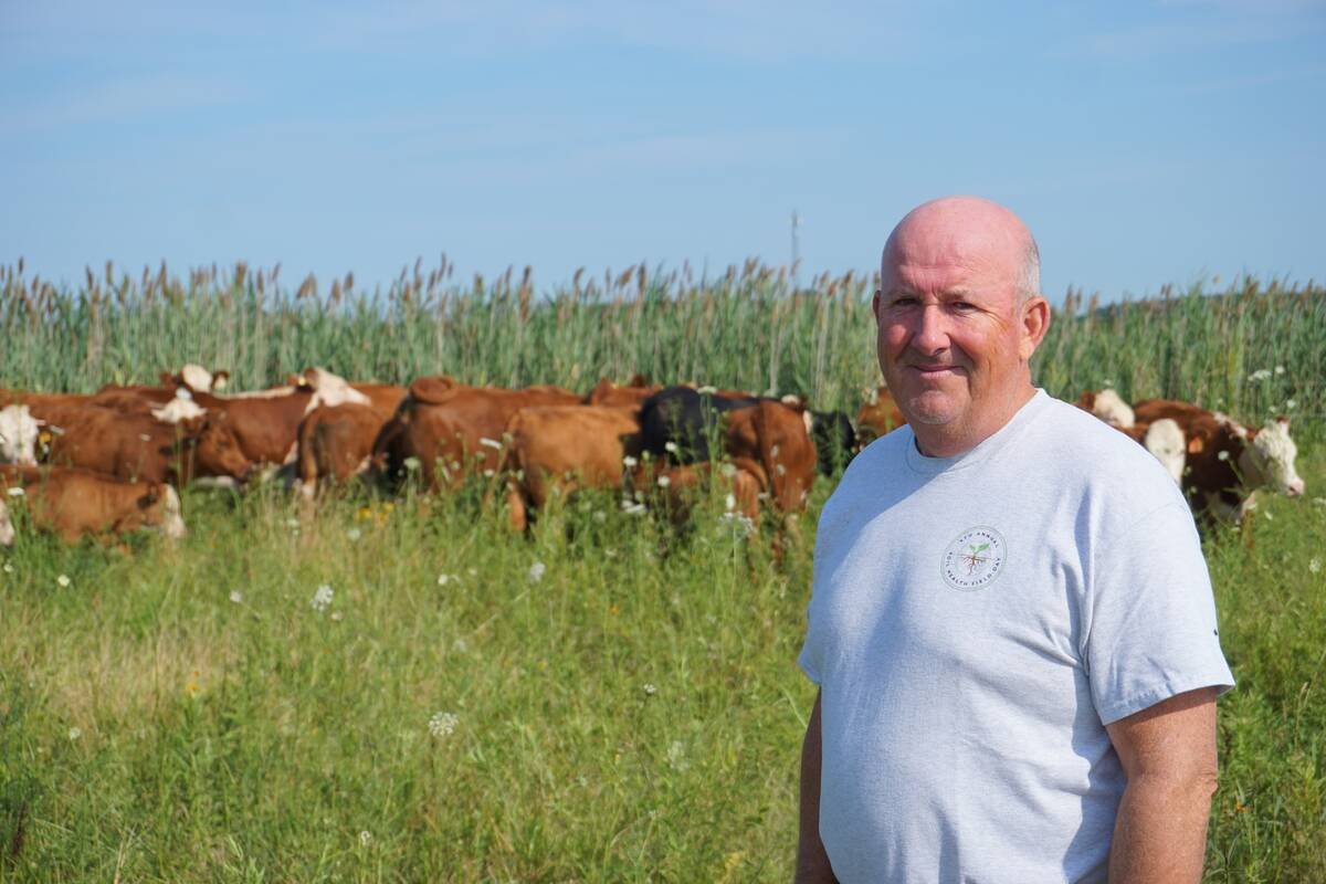 Merlin-area farmer Blake Vince was one of the originators of Soil Your Undies, a project designed to bring awareness to soil health. Photo: Matt McIntosh