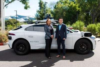 Waymo singapore launch announcement tekedra mawakana and jeffrey siow cropped